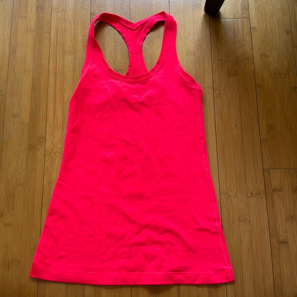 Hot pink lulu lemon tank